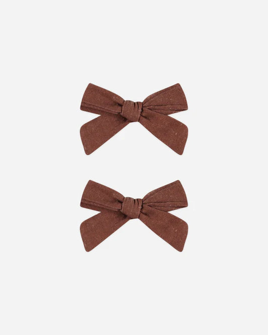 Bows, Set Of 2 || Brick