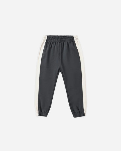 Hockey Sweatshirt + Paneled Sweatpants | Midnight