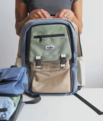 Colorblock Sea Salt 26L Backpack + Lunch Bag - BUNDLE