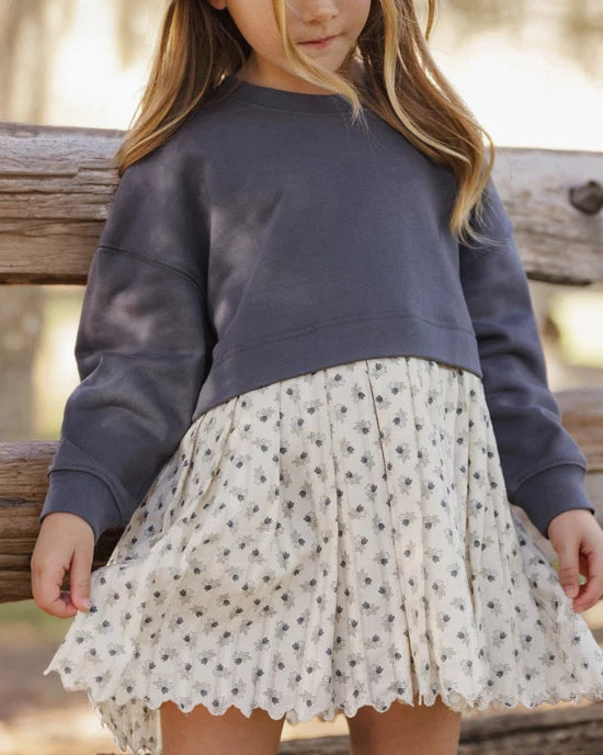 Sweatshirt Dress | Vintage Fleur