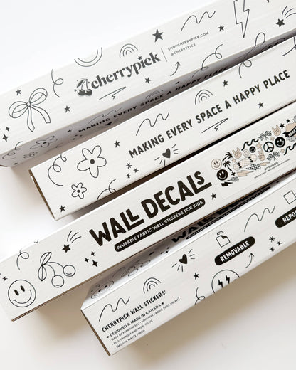 Peel & Stick Fabric Wall Stickers - Boyhood