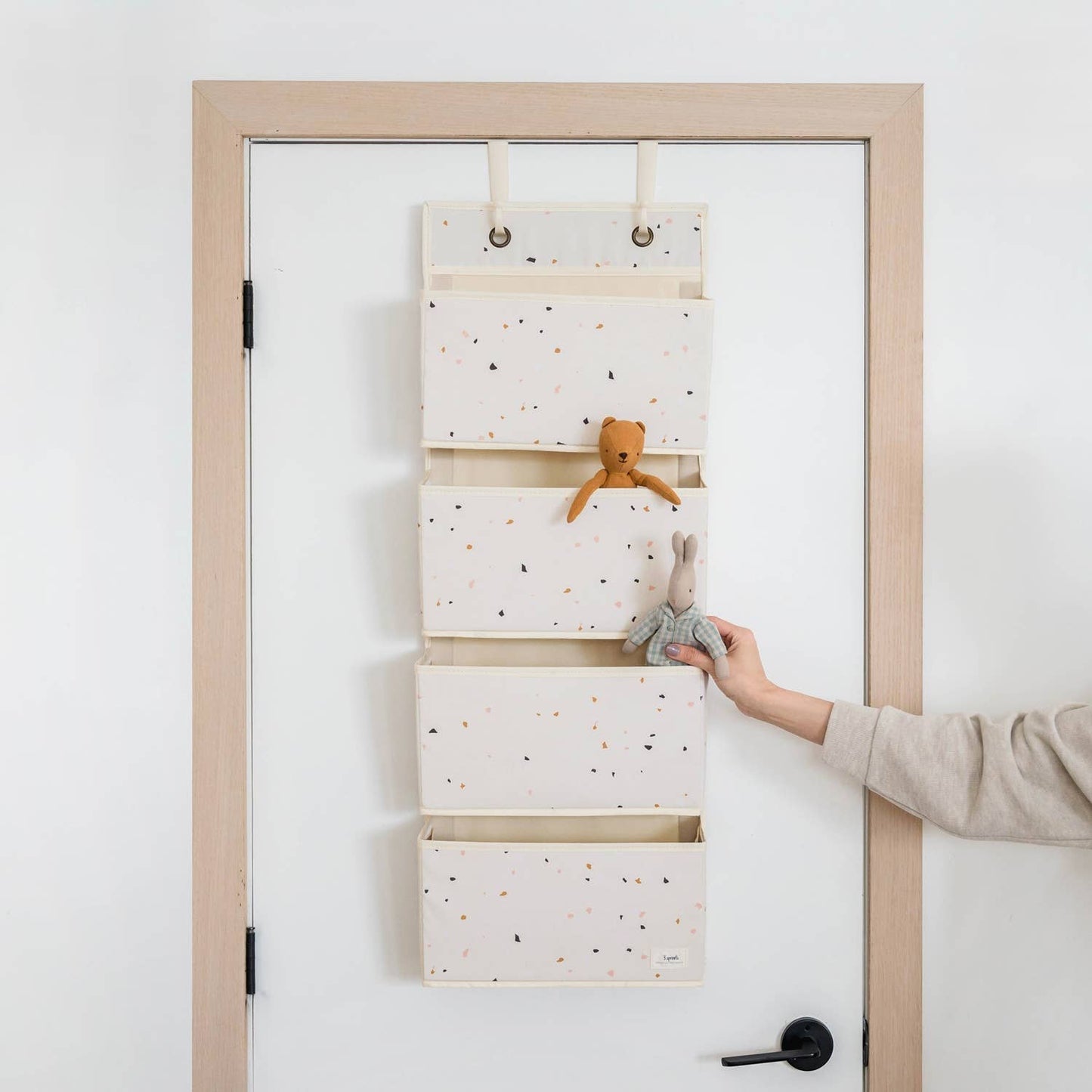 Recycled Fabric Over the Door Organizer
