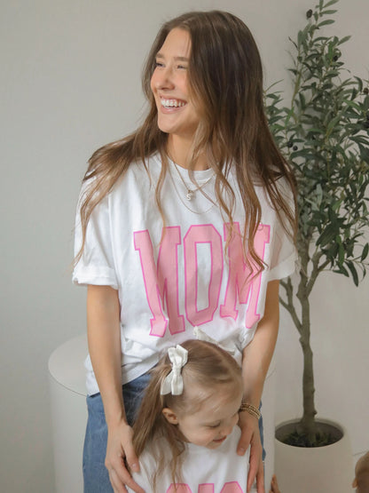 MOM PINK TEE