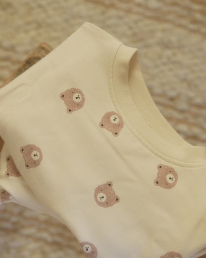 Relaxed Sweatshirt || Brown Bear