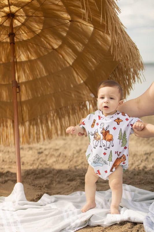 Totem Trails Tee Romper